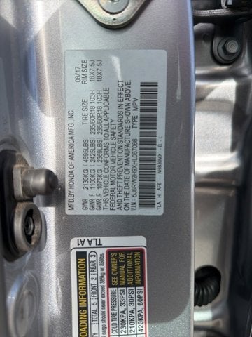 2017 Honda CR-V Touring