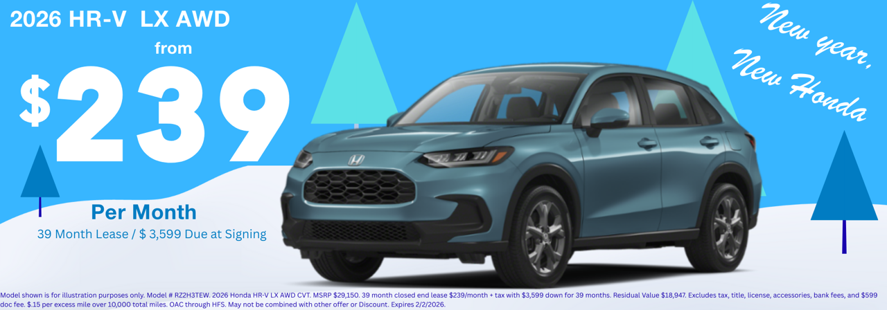 2026 HR-V LX AWD