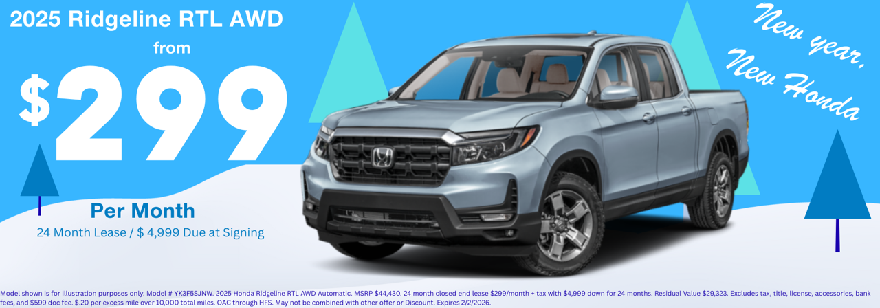 2025 Ridgeline RTL AWD