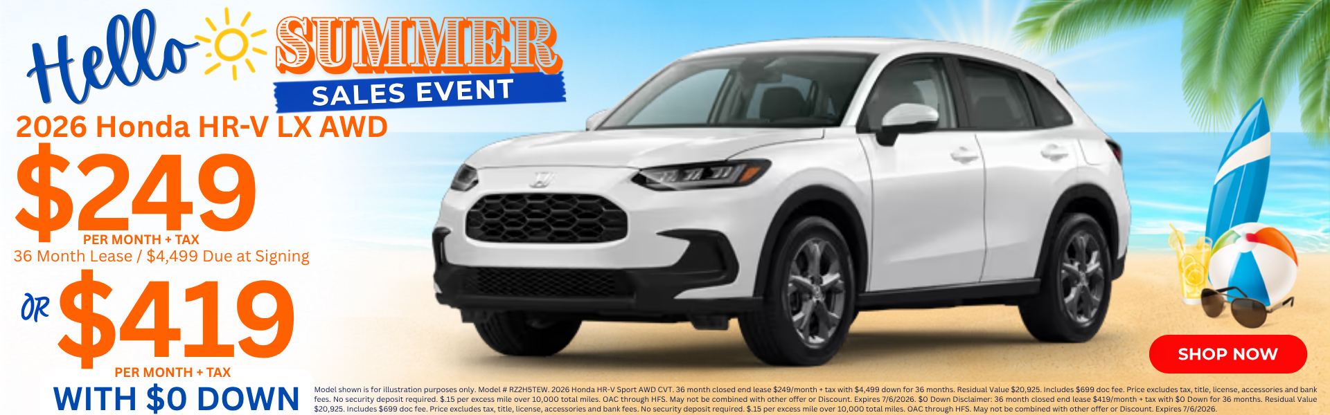 Best Honda HR-V Lease Deals and New Specials Flagstaff AZ