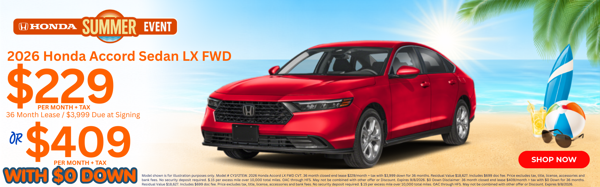 Best Honda Lease Deals in AZ