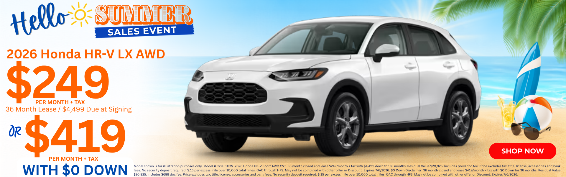 Best Honda Lease Deals in AZ
