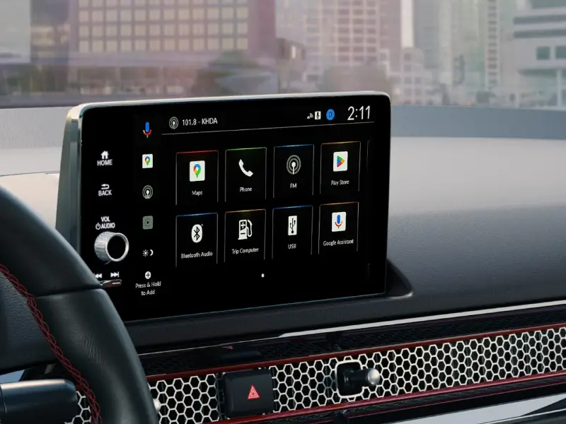 2026 Honda Civic Si Sedan Dashboard and Touchscreen