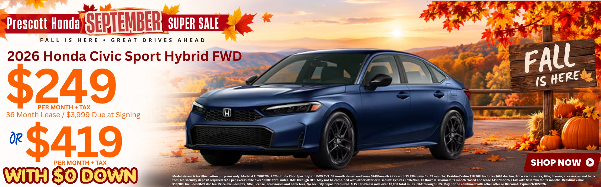 Best Honda Lease Deals and Sale Prices in AZ