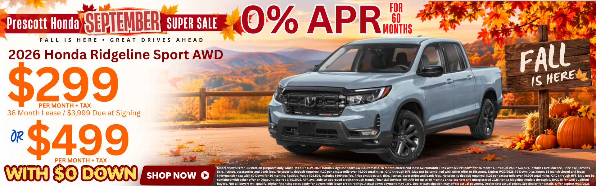 Best Honda Lease Deals and Sale Prices in Northern Arizona